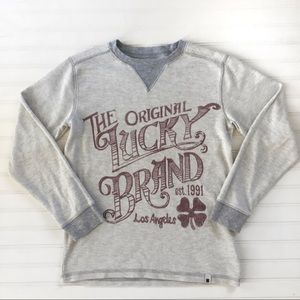 Lucky Brand Kids Power Punch Thermal Shirt Size S